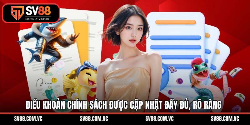 Chính Sách SV88 – Quy Định Bảo Mật Và Quyền Lợi Mới 2026